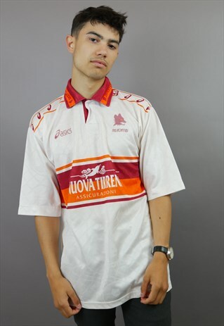 '94-'95 ASICS ROMA FOOTBALL SHIRT