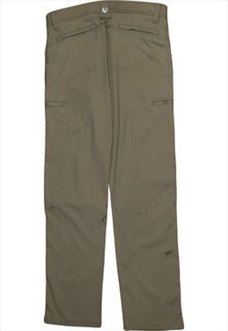 Wrangler 90's Straight Leg Baggy Trousers / Pants 34 Khaki G