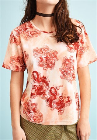 Y2K KITSCH EASTERN INSPIRED TEEN PARTY TOP