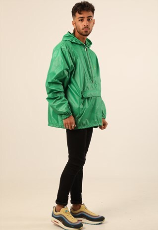 VINTAGE LACOSTE LIGHTWEIGHT PULLOVER FESTIVAL JACKET