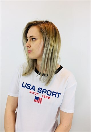 VINTAGE USA SPORT T SHIRT