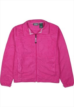 Vintage 90's L.L.Bean Fleece Jumper Full Zip Up Pink Large