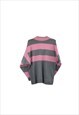 VINTAGE TOGETHER FESTIVAL SWEATSHIRT IN PINK M