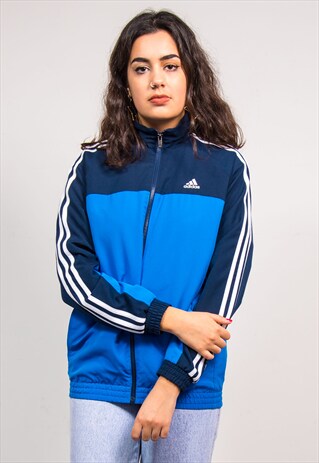 90'S VINTAGE BLUE ADIDAS TRACKSUIT JACKET