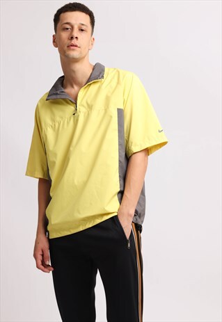 VINTAGE NIKE 1/4 ZIP SHORT SLEEVES SHELL JACKET