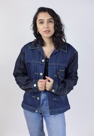 VINTAGE 90'S LEVI'S CONTRASTING DENIM JACKET