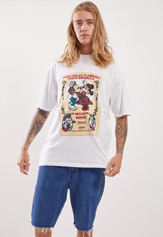 VINTAGE MICKY MOUSE GRAPHIC T-SHIRT