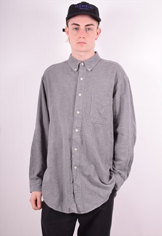 CHAPS RALPH LAUREN MENS VINTAGE FLANNEL SHIRT LARGE 90'S