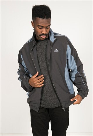 VINTAGE 80S USA ADIDAS SHELL SPORT JACKET / S0669