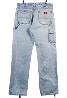 Vintage 90's Dickies Jeans / Pants Baggy Light Wash Denim