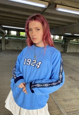 Vintage 90s Umbro Embroidered Hoodie