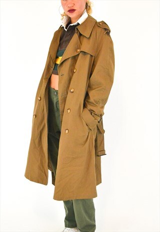 80S VINTAGE CHRISTIAN DIOR TRENCH JACKET