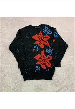 Vintage knitted jumper Women's M