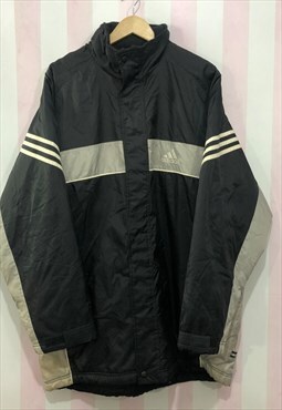 Vintage y2k Adidas quilted jacket size large