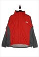 The North Face Rain Jacket Size Large Red Men's Hyvent