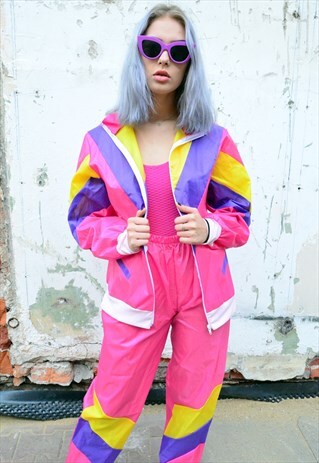 80S VINTAGE COLOURFUL CO-ORDINATES
