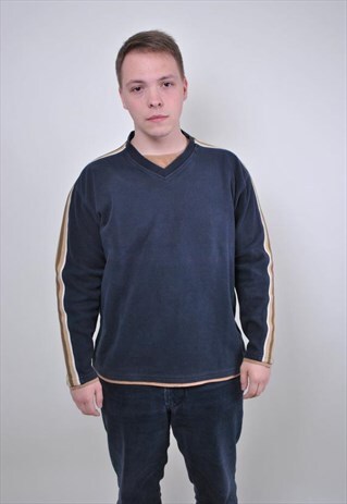 VINTAGE STRIPED SLEEVE SWEATSHIRT