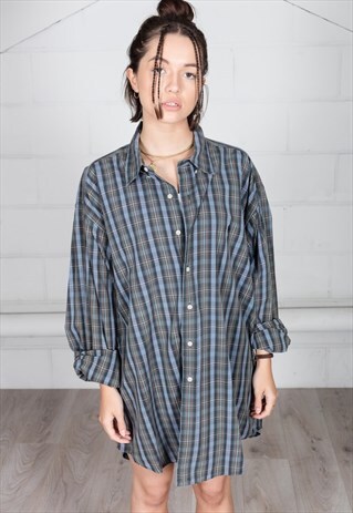 VINTAGE POLO RALPH LAUREN CHECKERED UNISEX SHIRT