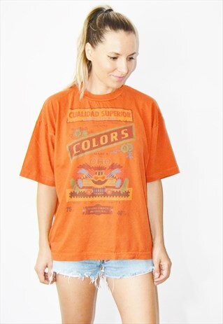 VINTAGE Y2K BENETTON FESTIVAL T-SHIRT TEE MADE IN ITALY