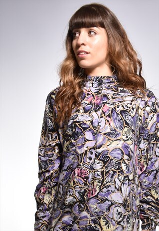 VINTAGE 90S FLORAL PATTERN SHIRT