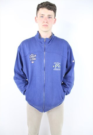 VINTAGE CHAMPION 90'S ZIP UP SWEATSHIRT