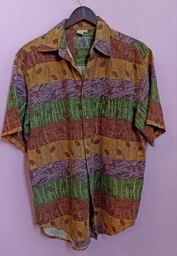 Vintage 1990s The Territory Ahead patterned shirt
