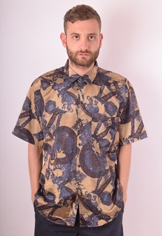 VINTAGE FESTIVAL SHIRT THAI SILK (705)