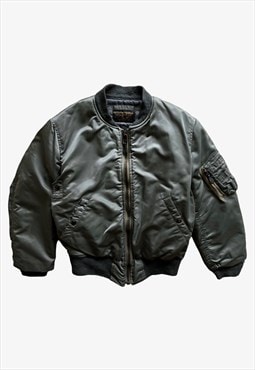 Vintage Men's The Real McCoy's Type MA-1 Bomber Jacket