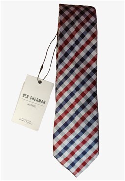 Vintage Ben Sherman Checked Tie