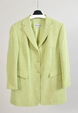 Vintage 00s blazer jacket in green