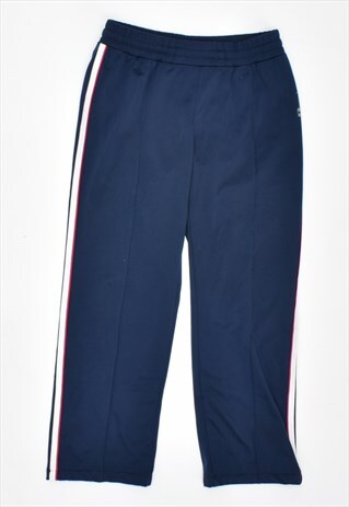 VINTAGE 90'S CHAMPION TRACKSUIT TROUSERS NAVY BLUE