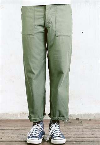 VINTAGE MILITARY TROUSERS