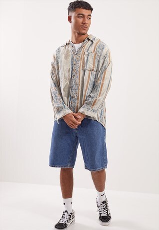 VINTAGE PATTERNED FESTIVAL SHIRT