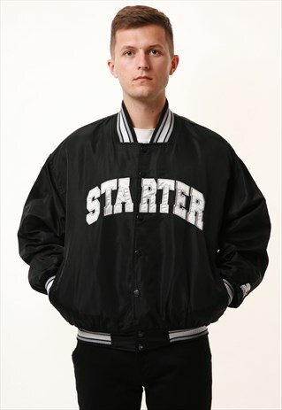 90S VINTAGE STARTER RARE OLDSCHOOL BOMBER JACKET 13654