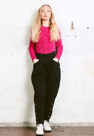 VINTAGE 80S HIGH WAISTED PANTS