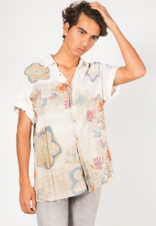 VINTAGE 80S HAWAIIAN SHIRT / S1597
