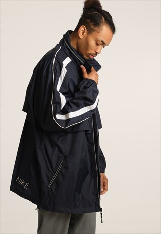 VINTAGE NIKE LIGHTWEIGHT FESTIVAL JACKET WITH FOLD AWAY HOOD