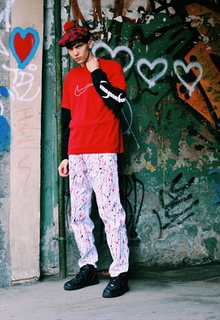 RED NIKE T-SHIRT