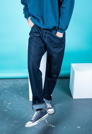 VINTAGE LEVI'S 501 JEANS IN BLUE DENIM DENIM