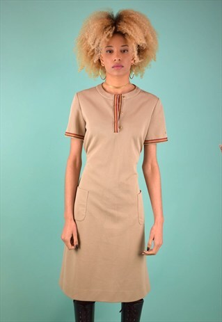 VINTAGE 90'S DAVID CRYSTAL LACOSTE DRESS