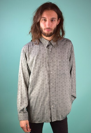 VINTAGE 90'S PATTERNED SHIRT