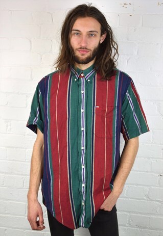 VINTAGE 90'S STRIPED SHIRT