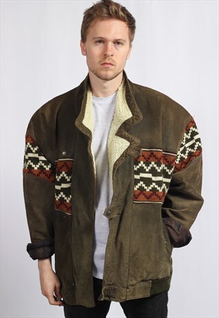 VINTAGE AZTEC FESTIVAL JACKET