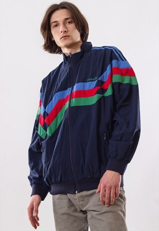 90'S VINTAGE MENS ADIDAS ORIGINALS WINDBREAKER SUIT JACKET