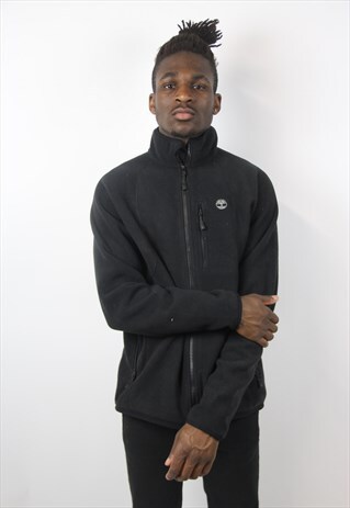 VINTAGE TIMBERLAND FLEECE ZIP UP JUMPER