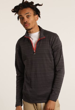 VINTAGE FILA PRINT 1/4 ZIP SWEATSHIRT