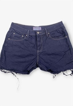 Vintage levi's cut off denim shorts blue w32 BV16238M