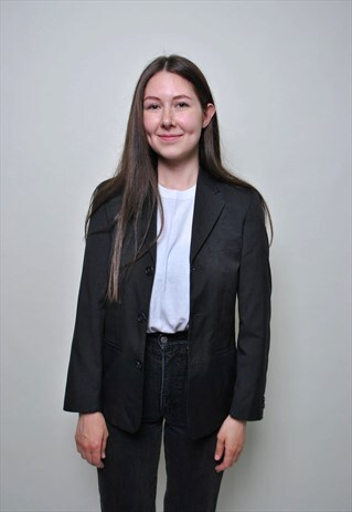 VINTAGE GRAY BLAZER, FORMAL BLAZER, 90S CASUAL BLAZER