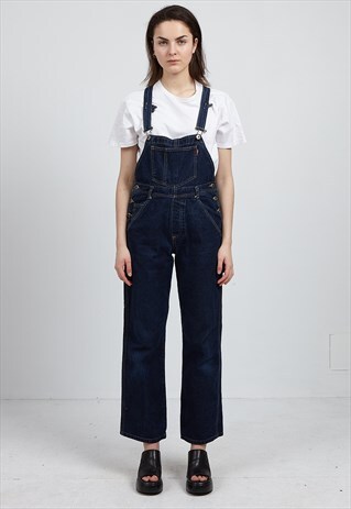 VINTAGE BLUE GRANTS DENIM JUMPSUIT DUNGAREES