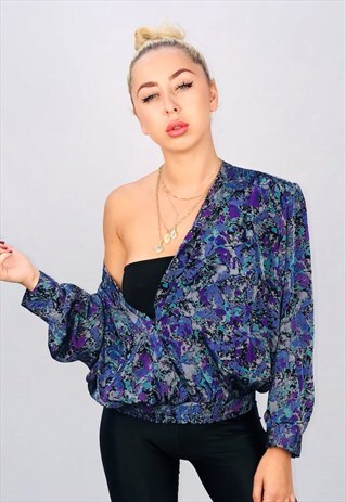 VINTAGE OVERSIZED PATTERN SHIRT